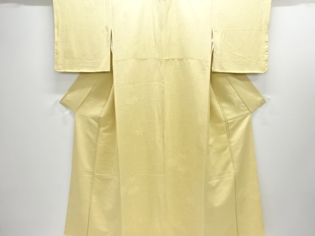 SALE!! JAPANESE KIMONO / IROMUJI / WOVEN FLOWER / ONE CREST 