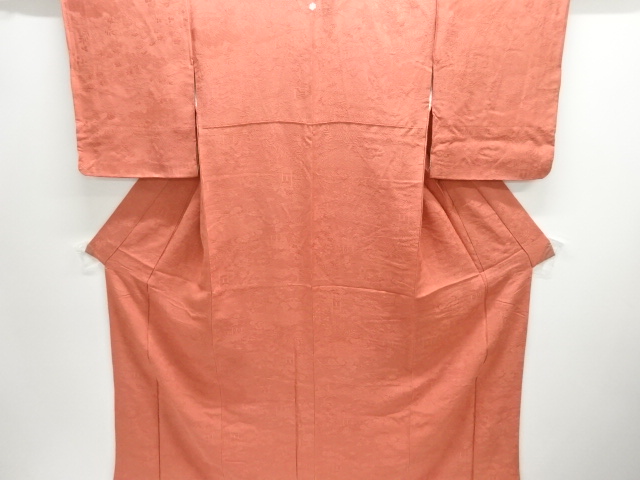 SALE!! JAPANESE KIMONO / IROMUJI / WOVEN HOUSE SCENERY / ONE CREST 