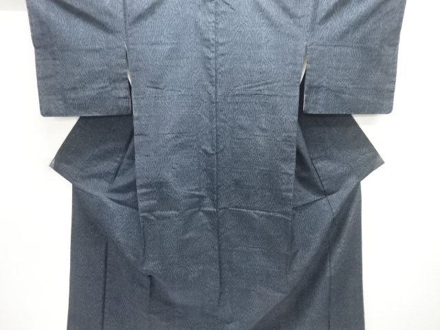JAPANESE KIMONO / TSUMUGI / UNUSED / WOVEN GRAIN OF WOOD