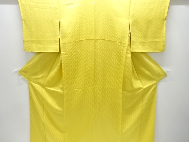 SALE!! JAPANESE KIMONO / IROMUJI / WOVEN HIGAKI PATTERN