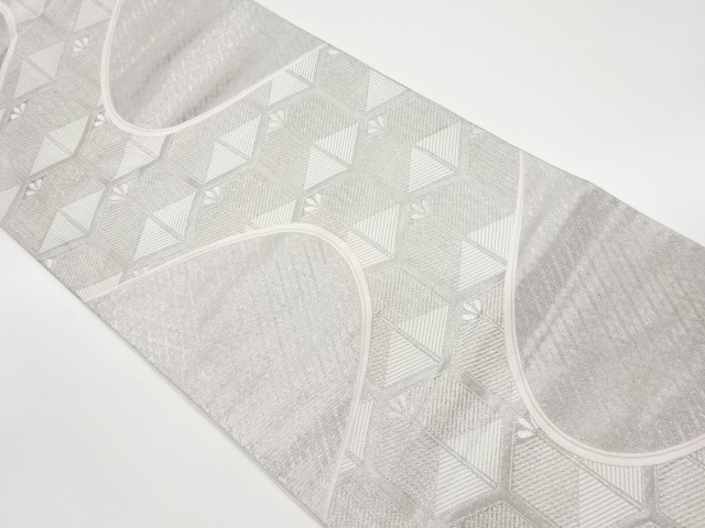 SALE!! JAPANESE KIMONO / VINTAGE FUKURO OBI / WOVEN YOUNG PINE