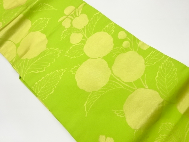 SALE!! JAPANESE KIMONO / VINTAGE NAGOYA OBI / WOVEN KIKU