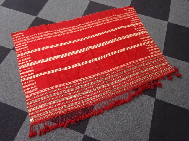 SALE!! ANTIQUE TRIBAL RUG / WOOL