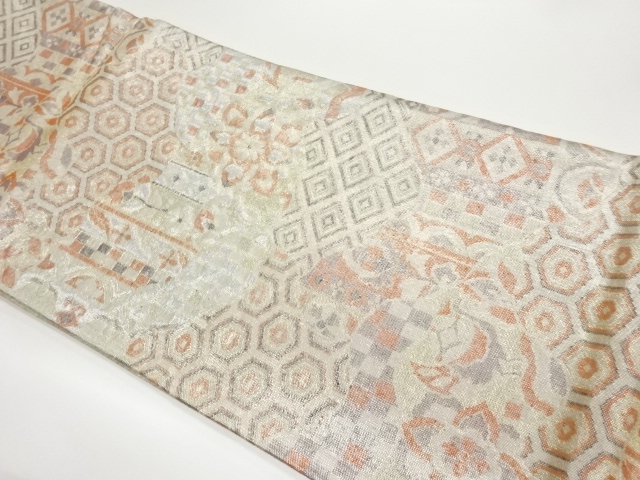 SALE!! JAPANESE FUKURO OBI / SAGANISHIKI