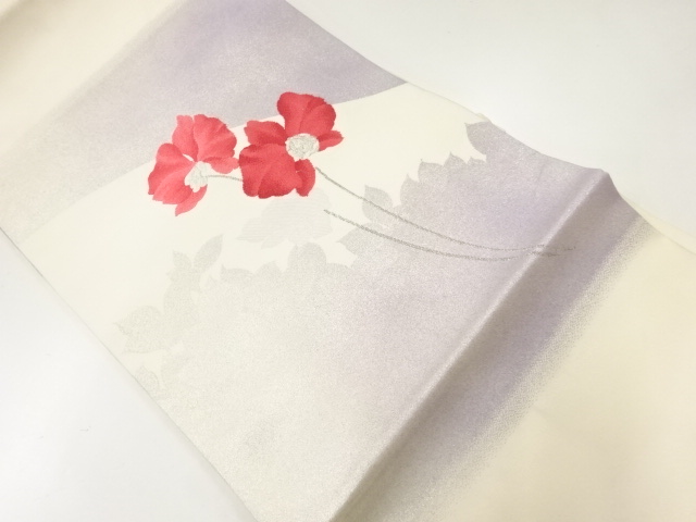 着物・帯 ] - 名古屋帯 花模様織出し名古屋帯 | 着物、アンティーク  