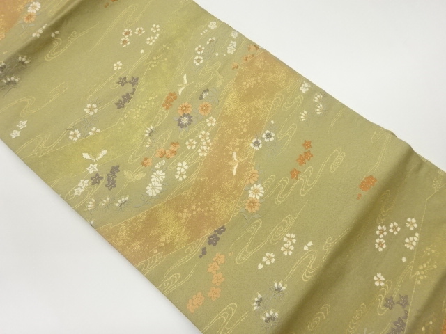 SALE!! JAPANESE NAGOYA OBI / WOVEN BUTTERFLY