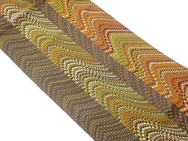 SALE!! JAPANESE NAGOYA OBI / WOVEN STRIPE