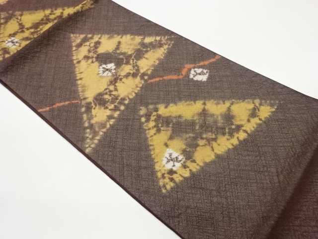 SALE!! JAPANESE FUKURO OBI / MATELASSE / ABSTRACT