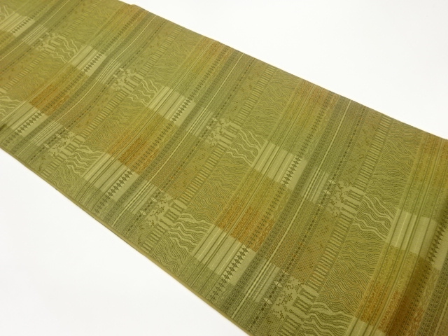 SALE!! JAPANESE FUKURO OBI / KIN-TOSHI / WOVEN ABSTRACT