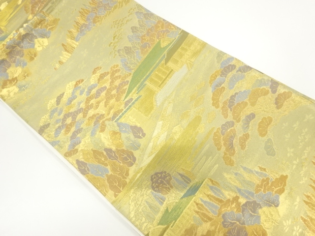 SALE!! JAPANESE FUKURO OBI / WOVEN MANSION