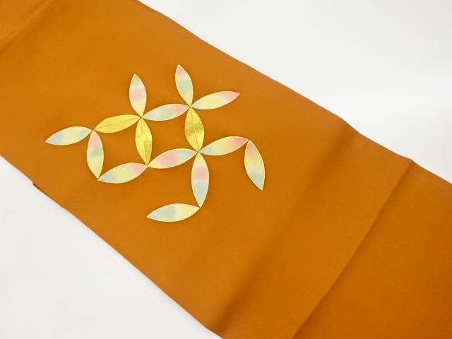 SALE!! JAPANESE NAGOYA OBI / SHIOZE / EMBROIDERY / KINSAI / SHIPPO PATTERN