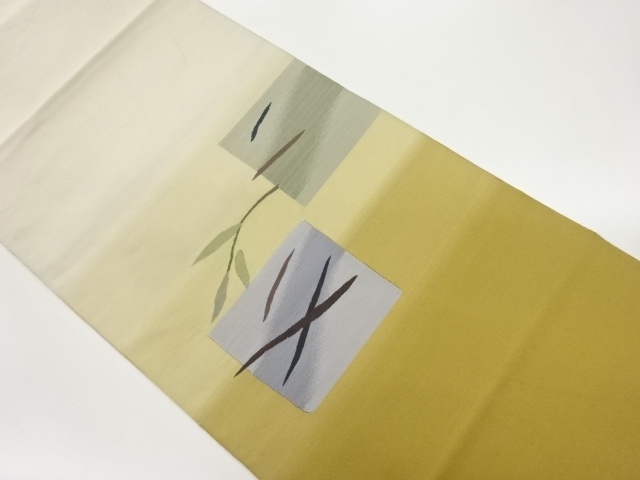 SALE!! JAPANESE NAGOYA OBI / TSUZURE / WOVEN SHIKISHI PATTERN