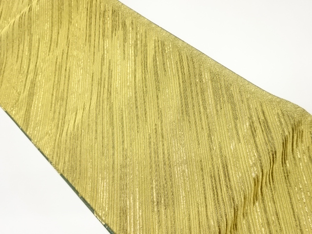 JAPANESE FUKURO OBI / WOVEN DIAGONAL STRIPE