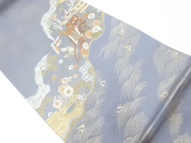 SALE!! JAPANESE FUKURO OBI / WOVEN CARRIAGE