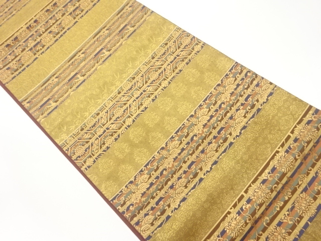 JAPANESE FUKURO OBI / WOVEN CLASSICAL PATTERN
