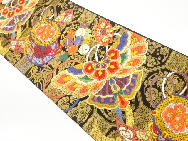 JAPANESE FUKURO OBI / WOVEN BUTTERFLY