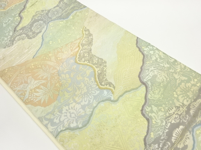 JAPANESE FUKURO OBI / WOVEN MICHINAGADORI / BY KAWASHIMA SELKON