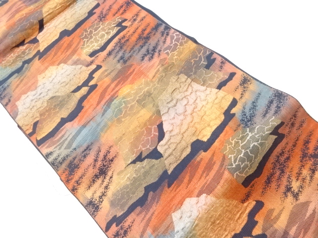 SALE!! JAPANESE NAGOYA OBI / WOVEN ABSTRACT