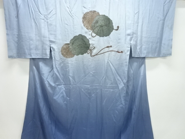 SALE!! JAPANESE KIMONO / ANTIQUE MENS JUBAN / SILK / MIRROR PATTERN
