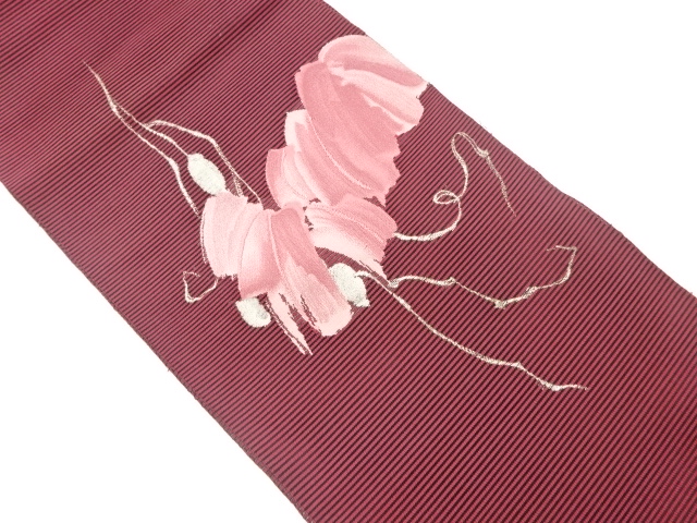 SALE!! JAPANESE NAGOYA OBI FOR SUMMER / WOVEN ABSTRACT