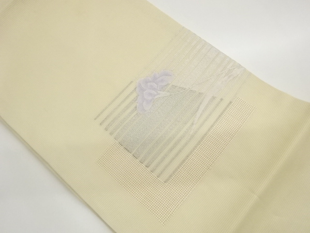 SALE!! JAPANESE KIMONO / KIMONO FOR SUMMER CUT-WORK HORIZONTAL TIERED FLOWER 