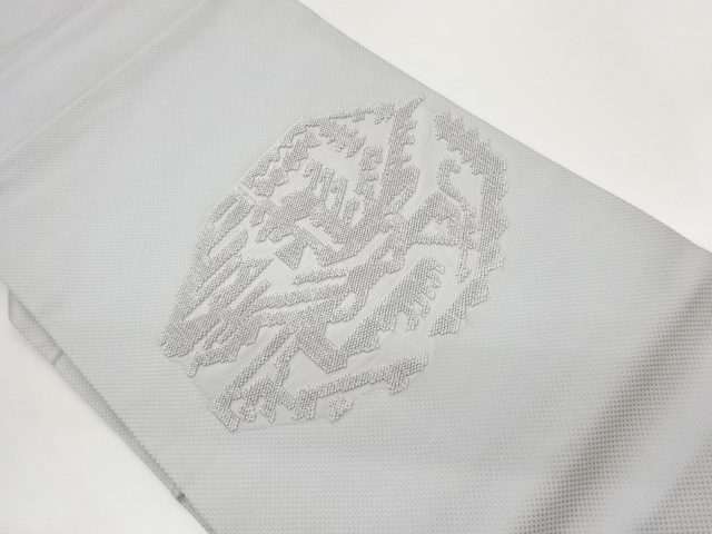 SALE!! JAPANESE NAGOYA OBI / EMBROIDERY / GEOMETRIC