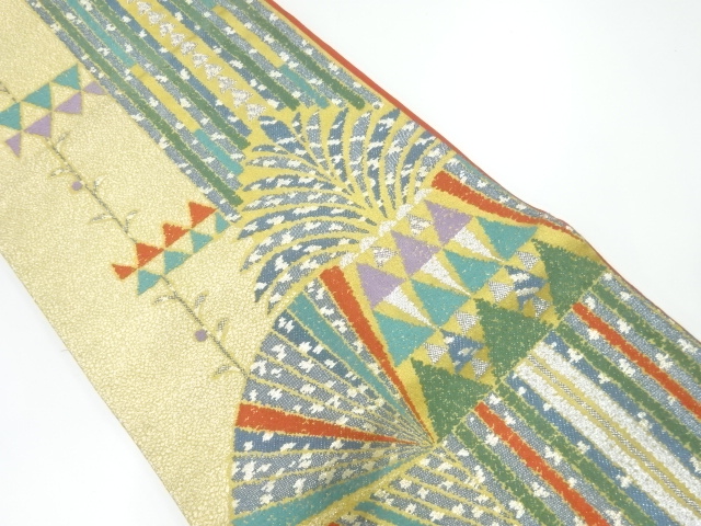 JAPANESE FUKURO OBI / WOVEN ABSTRACT