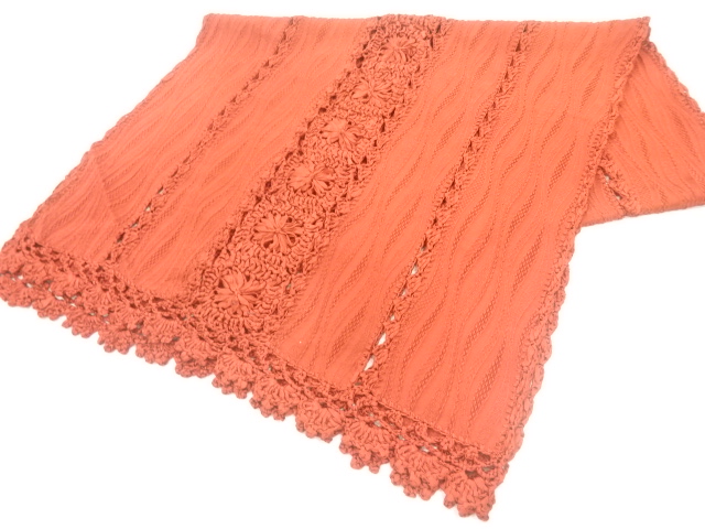 JAPANESE SHAWL / RIBBON EMBROIDERY / FLOWER