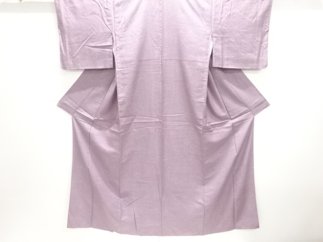 屋敷に草花模様江戸小紋着物