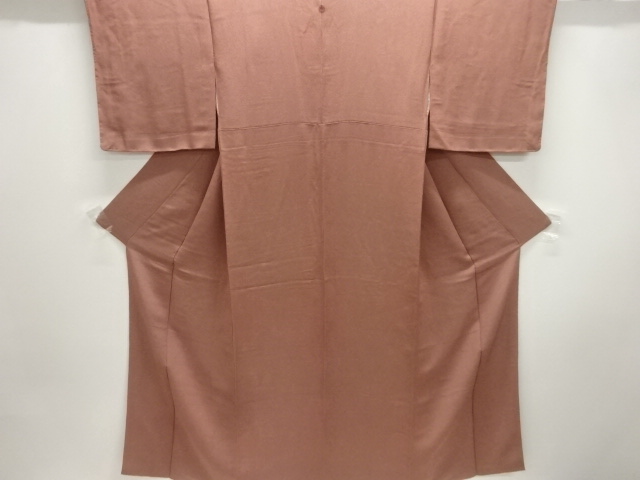 縮緬地一ツ紋鮫小紋着物