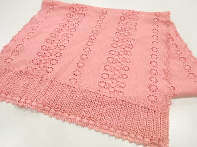 レース花模様ショール