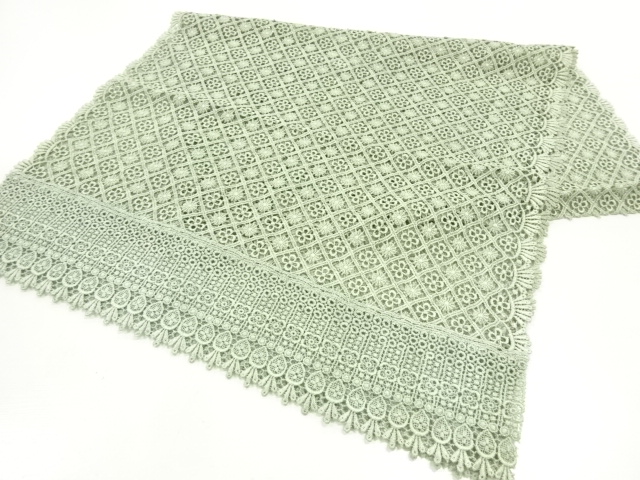 レース花模様ショール