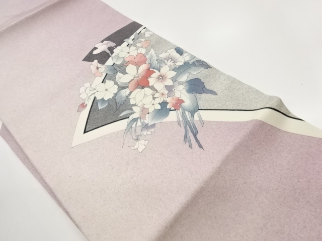 SALE!! JAPANESE NAGOYA OBI / SHIOZE / FLOWER / GEOMETRIC