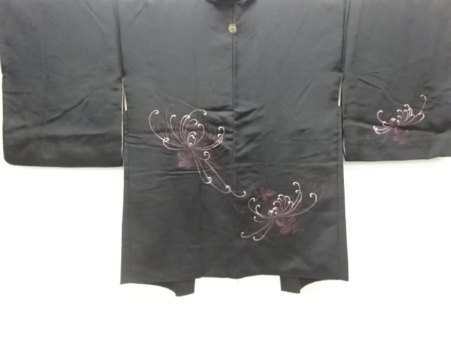 SALE!! JAPANESE HAORI / EMBROIDERY / KIKU