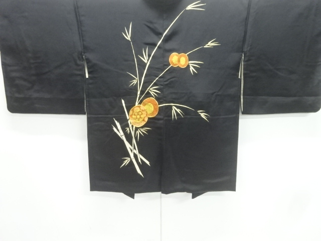 SALE!! JAPANESE HAORI / EMBROIDERY / BAMBOO GRASS