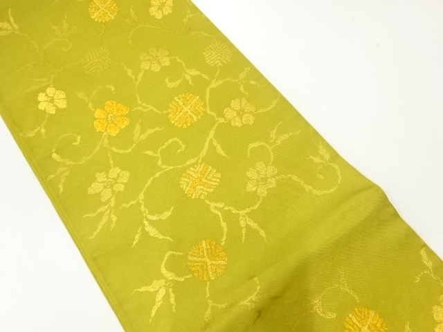 SALE!! JAPANESE FUKURO OBI / WOVEN BAMBOO VINE / BY KAWASHIMA SELKON