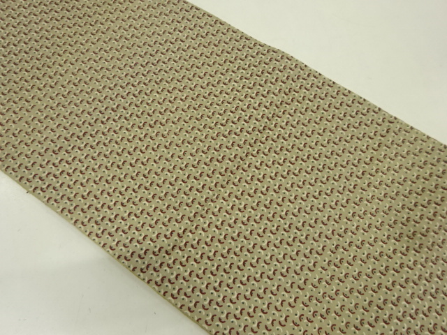 SALE!! JAPANESE KIMONO / ANTIQUE CHUYA OBI / ABSTRACT PATTERN