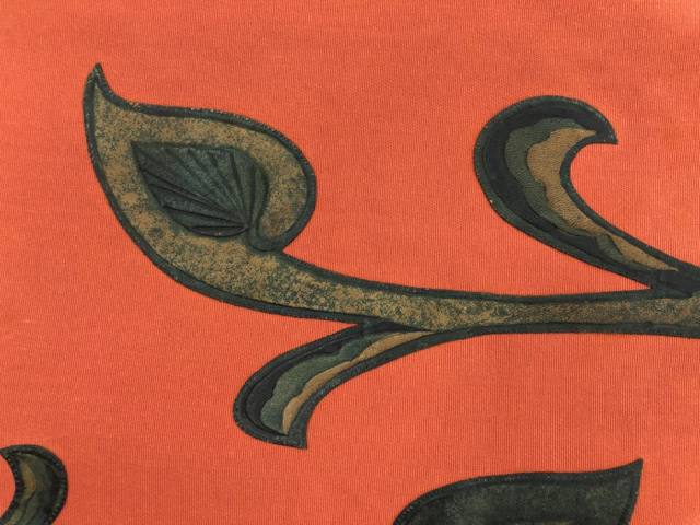 SALE!! JAPANESE KIMONO / ANTIQUE NAGOYA OBI / TSUZURE / PATCHWORK / ARABESQUE