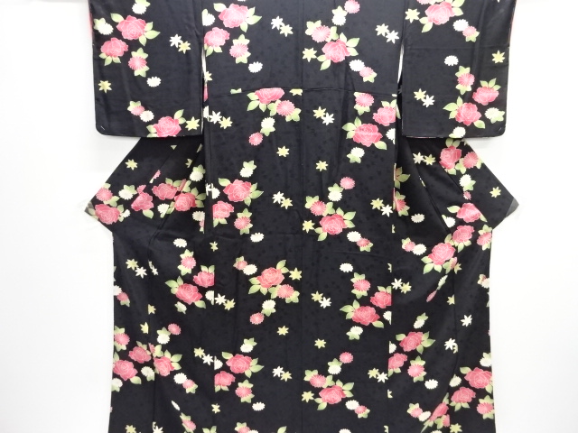 Komon Kimono Silk