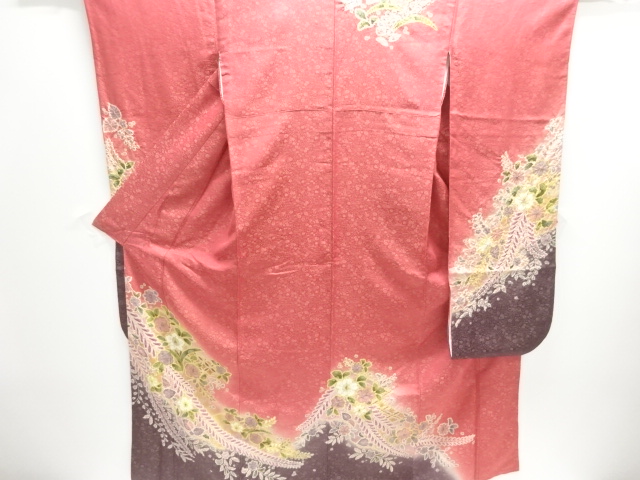 SALE!! Furisode Kimono Silk