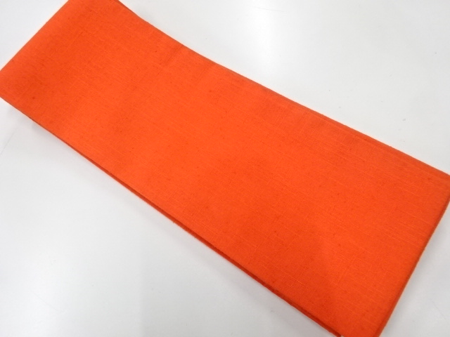 SALE!! JAPANESE KIMONO / VINTAGE HANHABA OBI / WOVEN GRID