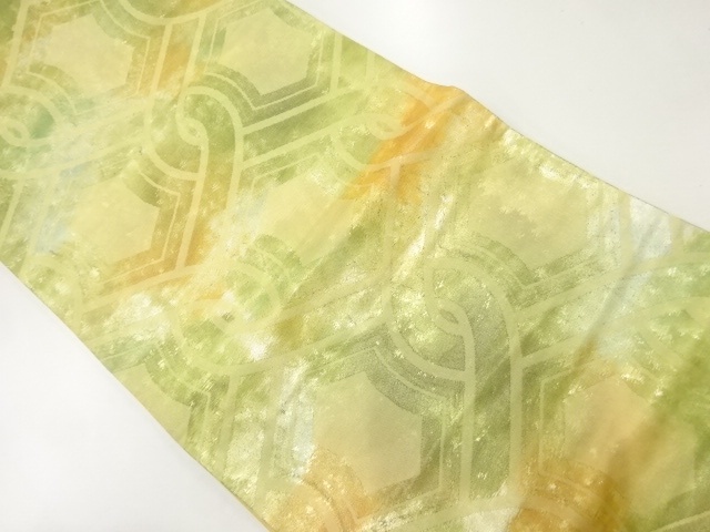 SALE!! JAPANESE KIMONO / ANTIQUE FUKURO OBI / SILK / WOVEN MESH