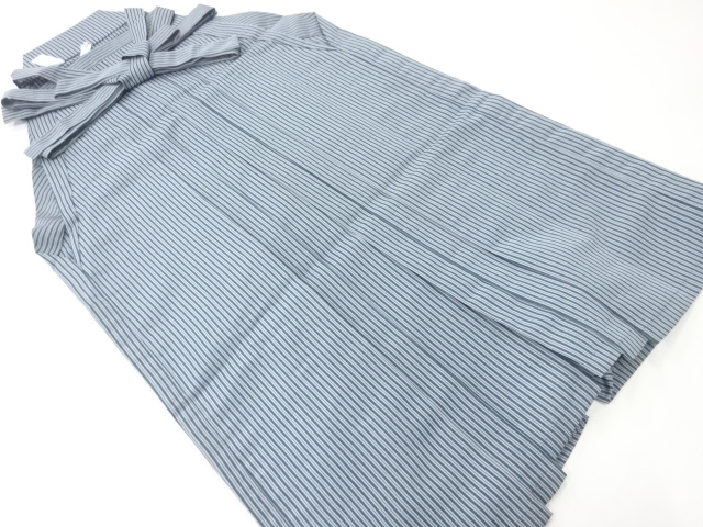 縞模様織出し男物馬乗袴