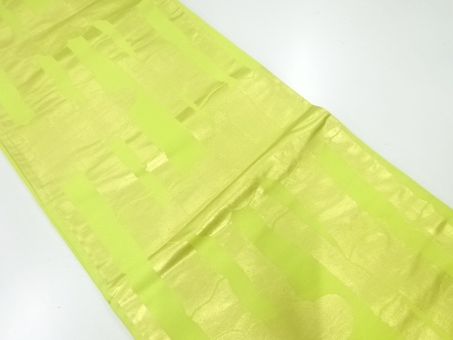 JAPANESE FUKURO OBI / WOVEN BAMBOO GROVE