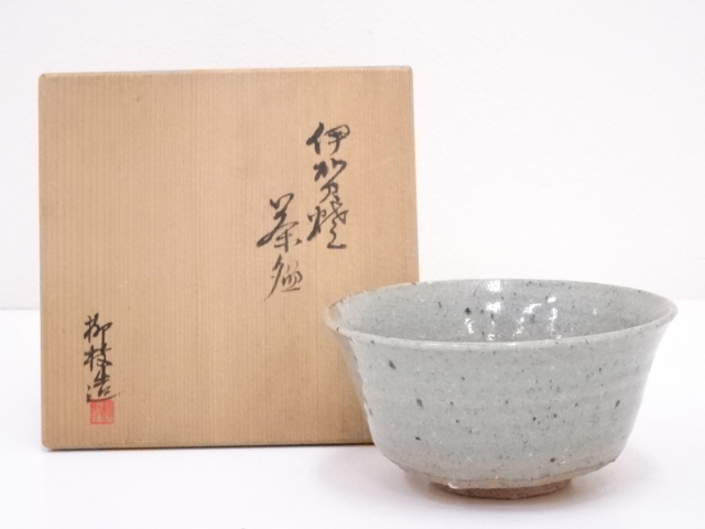 JAPANESE TEA CEREMONY / TEA BOWL CHAWAN / IGA WARE 