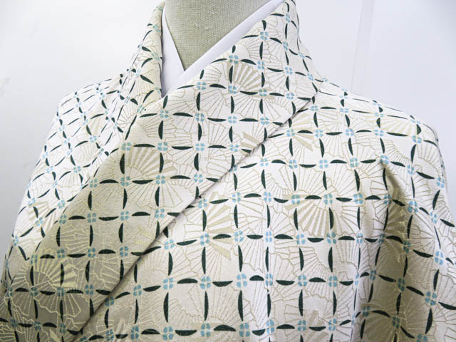 Komon Kimono Silk